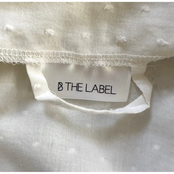 New Womens Sexy Lace Robe & Cami B The Label White Swiss Dot Robe & Camisole Set - Picture 8 of 8